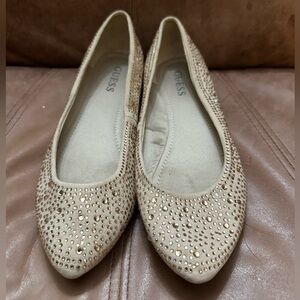Guess Rhinestone flats